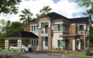 Greenville Phase 3 Double Storey Detached House - Miri City Sharing