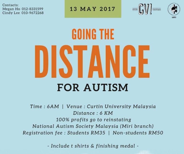 Going The Distance For Autism 6 km RUN, National Autism ...