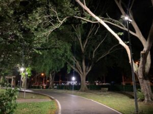 Taman Bulatan Miri Night View - Miri City Sharing