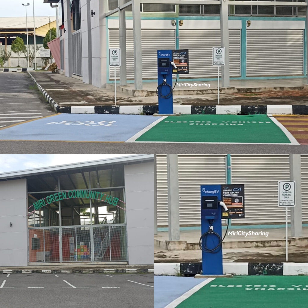 Electric Vehicle Charging Station Now In Miri City Miri City Sharing