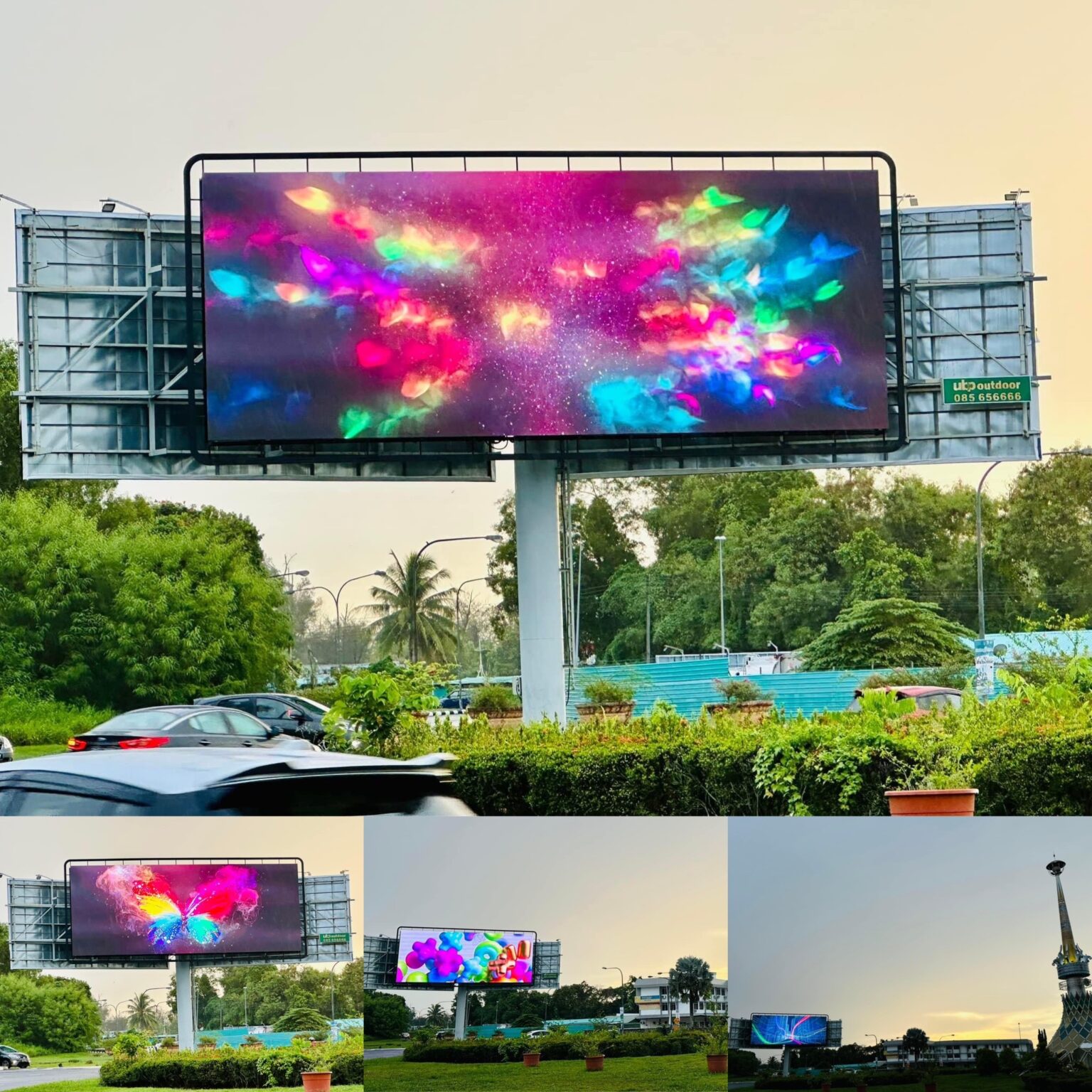 Big LED Screen now in Miri City - Miri City Sharing